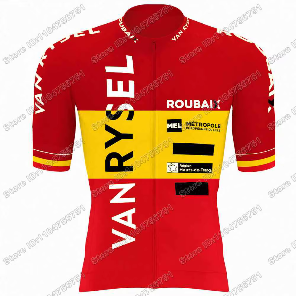 Maillot de Cyclisme Équipe Van-Rysel-Roubaix 2026 Espagne