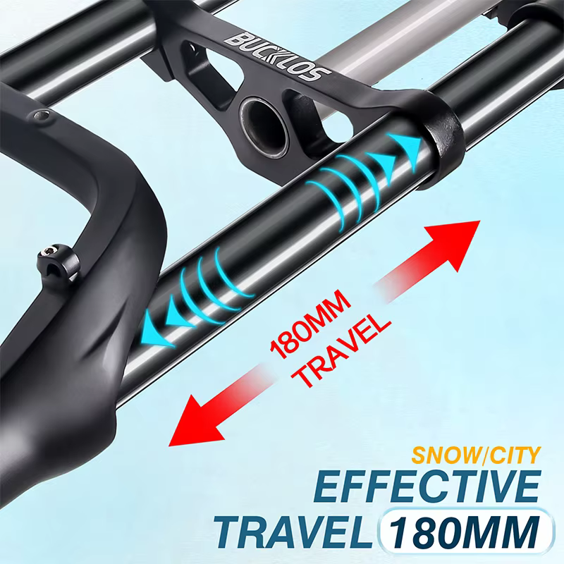 BUCKLOS 20*4.0 fourche de vélo 20 pouces