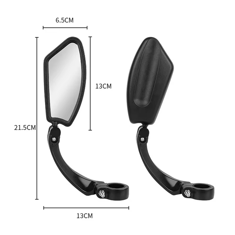 Rétroviseur de vélo à lentille HD 360 °