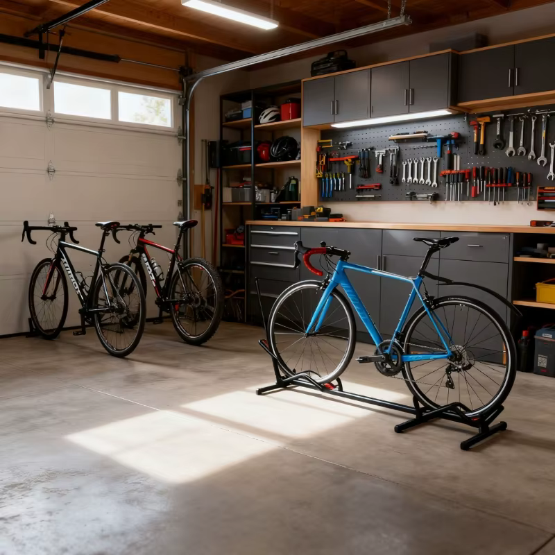 Porte-vélos Vertical avec Structure verrouillage par Insertion