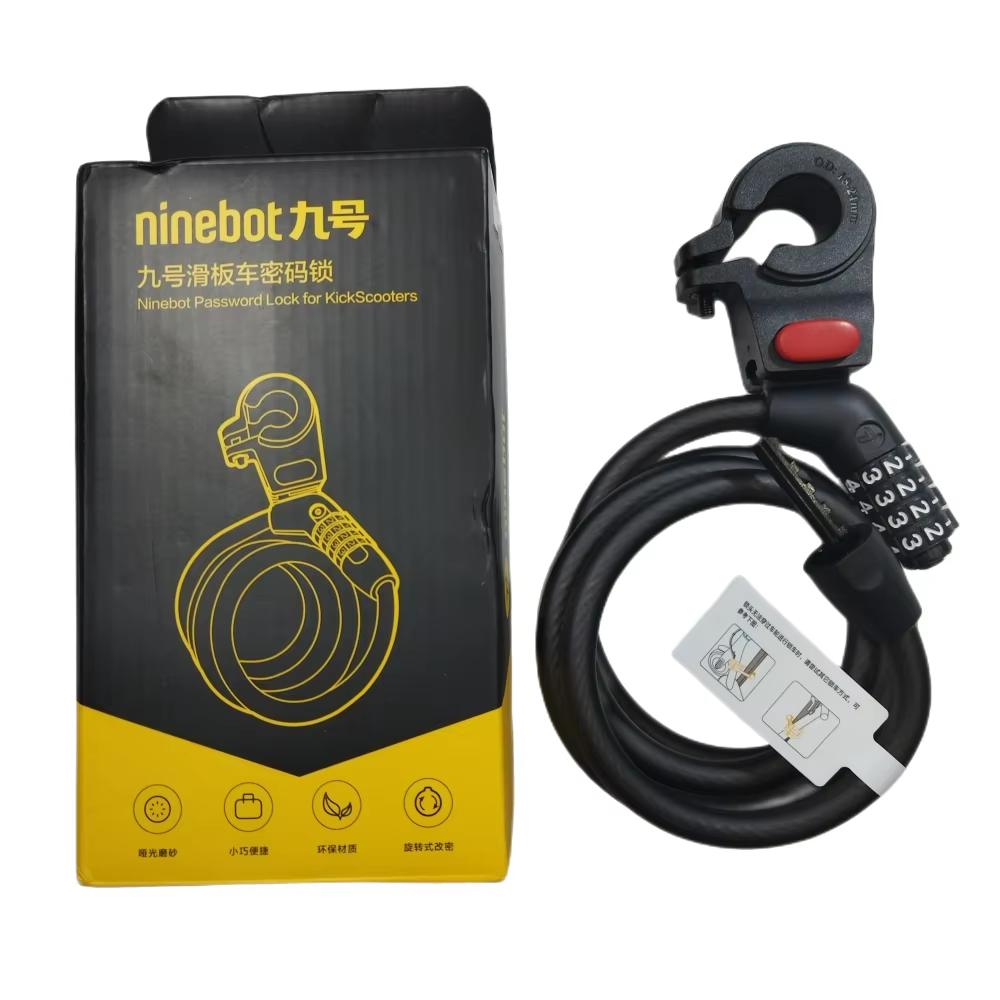 Verrouillage par mot de passe pour trottinette électrique Ninebot Kicksooter MAX G30 ES2 E22 E25