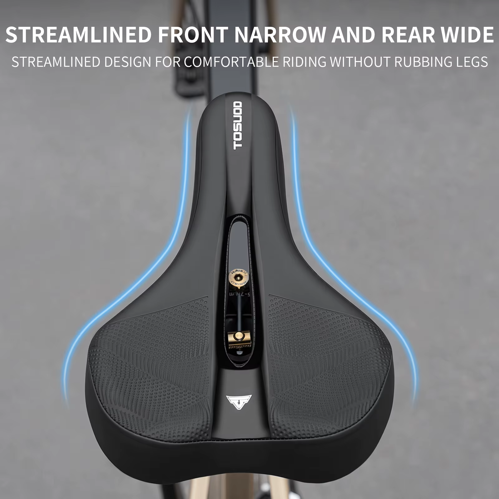 Selle de vélo TOSUOD ultralégère et confortable