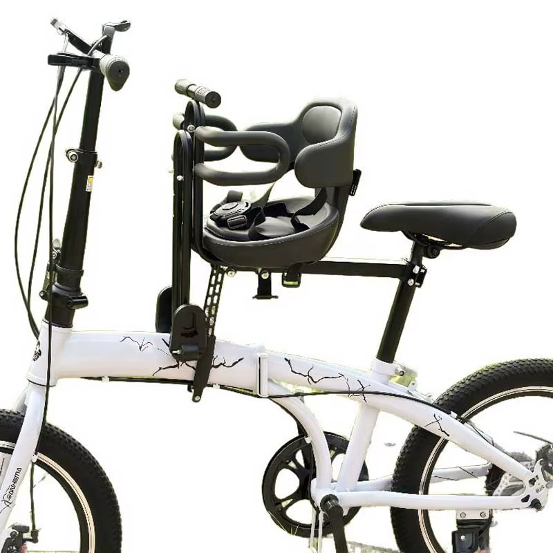 Siège de vélo pour bébé, siège de vélo pour tout-petit, fixation pour vélo adulte, siège de vélo avant pour enfants de 1 à 3 ans, siège de vélo pour enfants