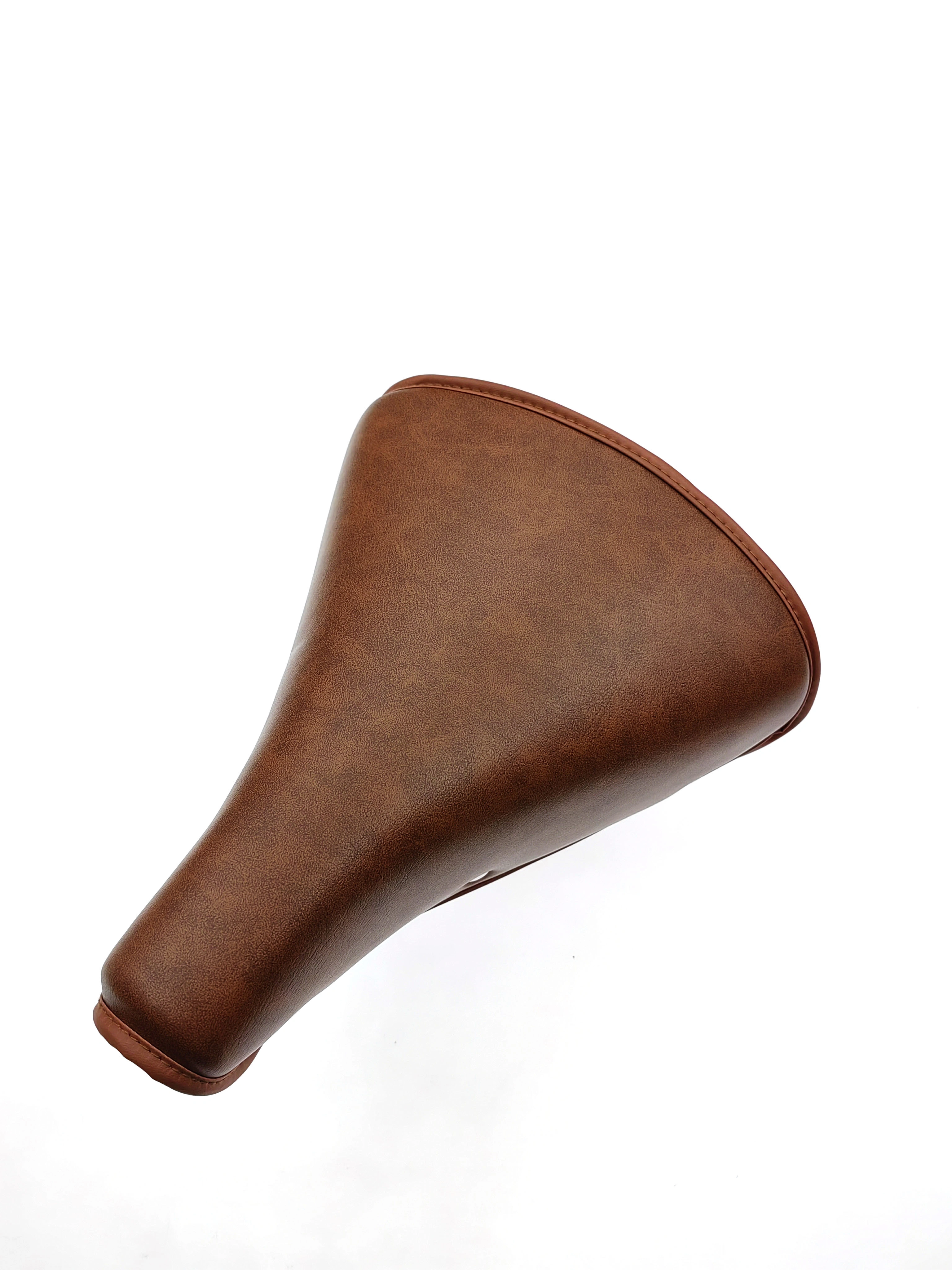 Selle de vélo rétro en cuir PU