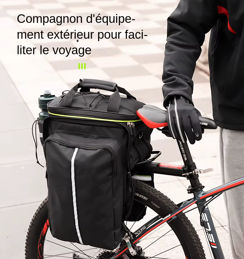 WEST BIKING – sac de coffre de vélo étanche 3 en 1
