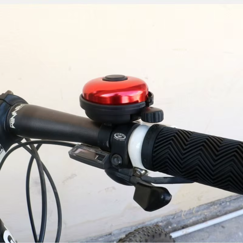 Sonnette de vélo en alliage d'aluminium pour guidon