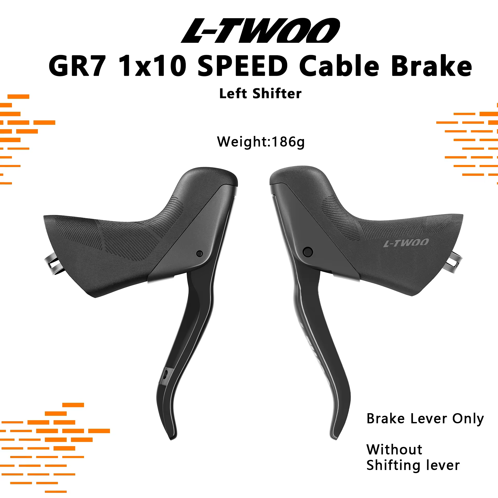 Groupe de transmission LTWOO GR7 1x10 vitesses pour route
