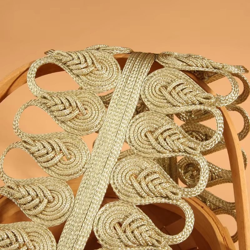 Accessoires de Dentelle pour Bricolage Manteau, Décoration de Poche, Matériel de Couture, Sangle de Sangle, 1 Mètre