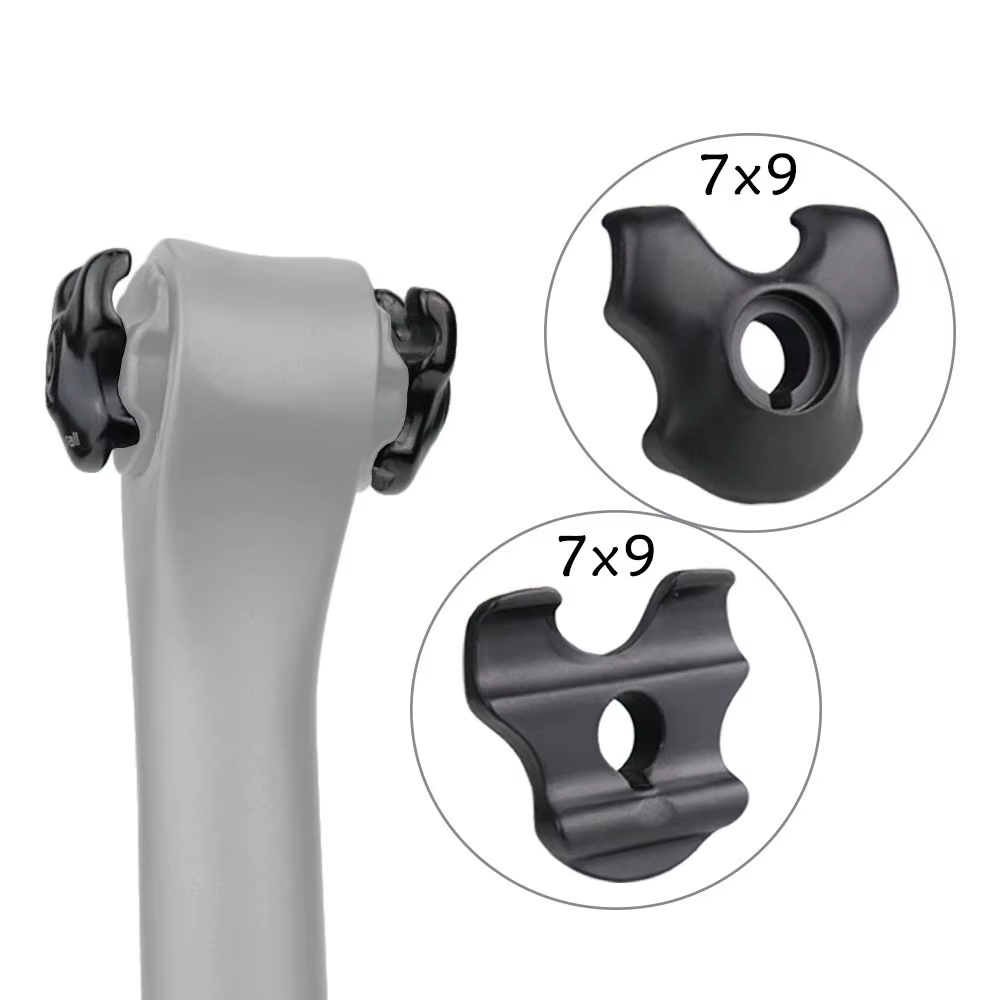 Pince de tige de selle de vélo pour Rails de selle en carbone 7x9mm