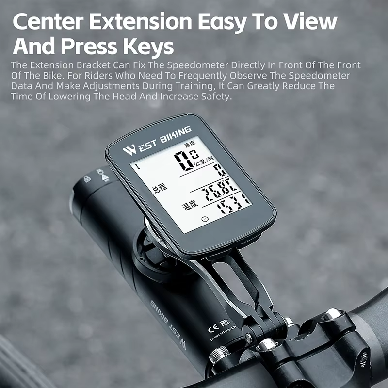 WEST BIKING – support d'ordinateur de vélo réglable