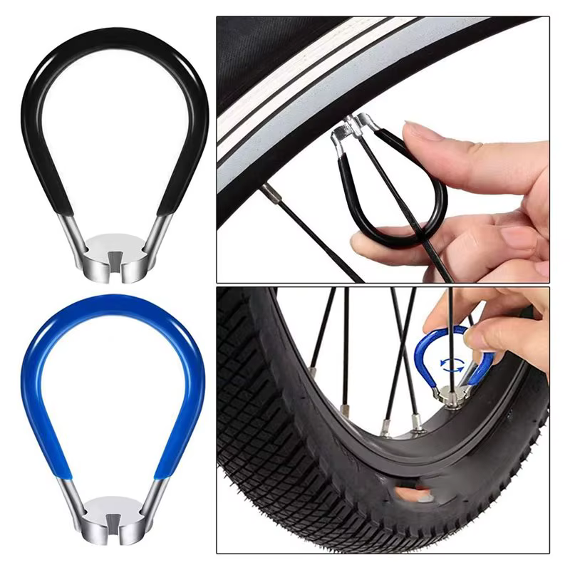 Clé à rayons de vélo ABHT avec poignée en caoutchouc