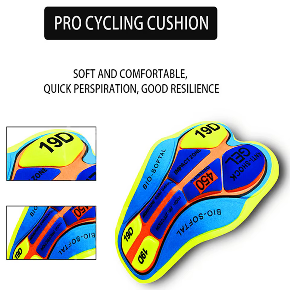 Ensemble de maillot de cyclisme fluide respirant