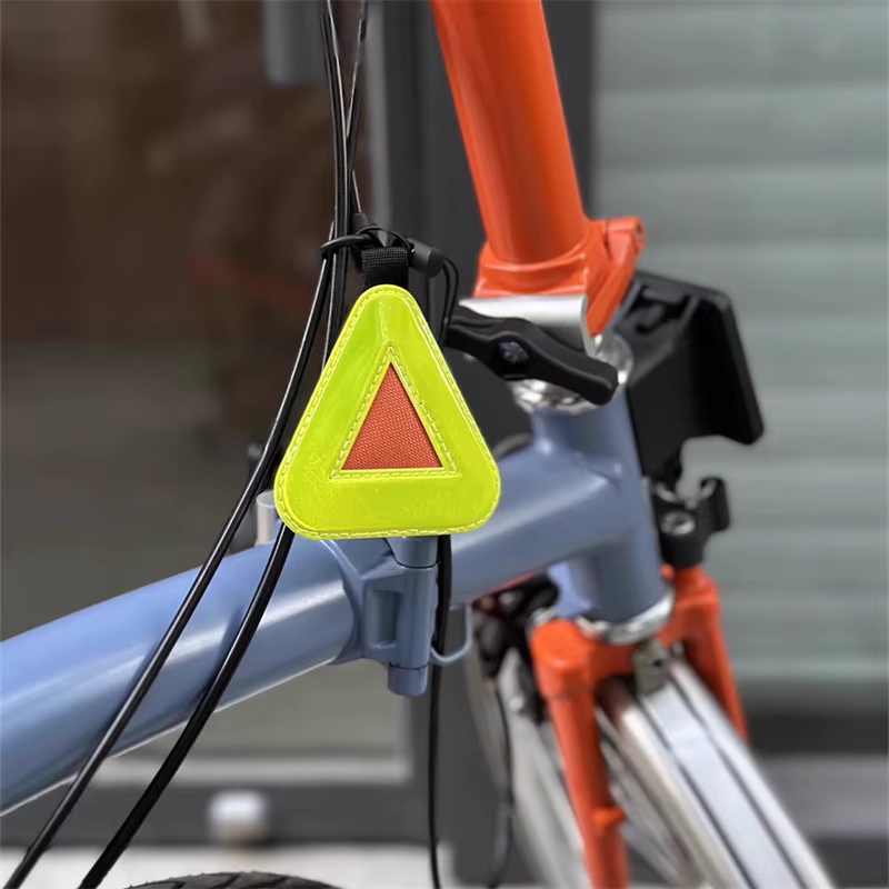 Triangle réflecteur de vélo pour Brompton