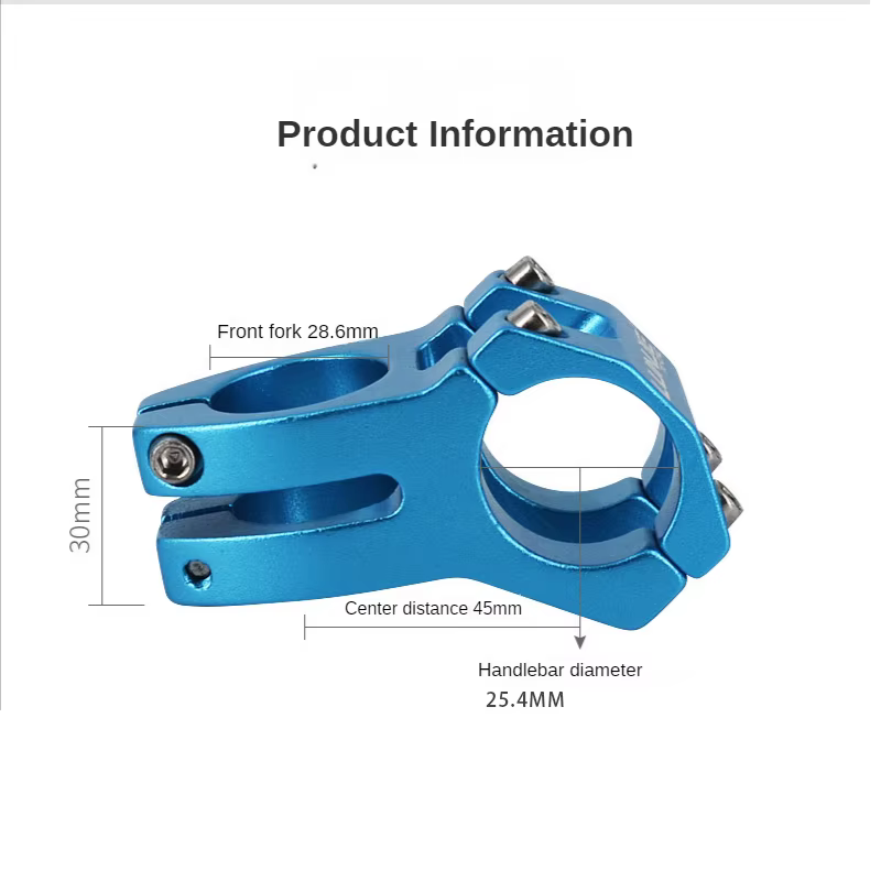 Potence de guidon de vélo VTT Power Short