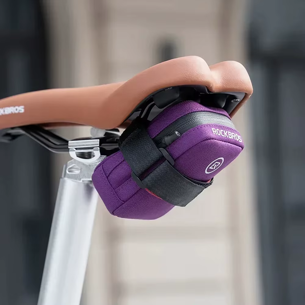  ROCKBROS Mini sac de selle de vélo léger petit sac de vélo 0