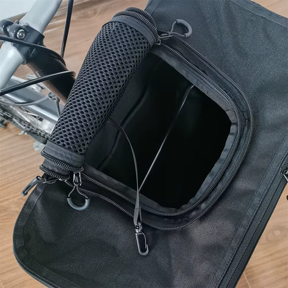 Sac de vélo pliant pour animaux de compagnie