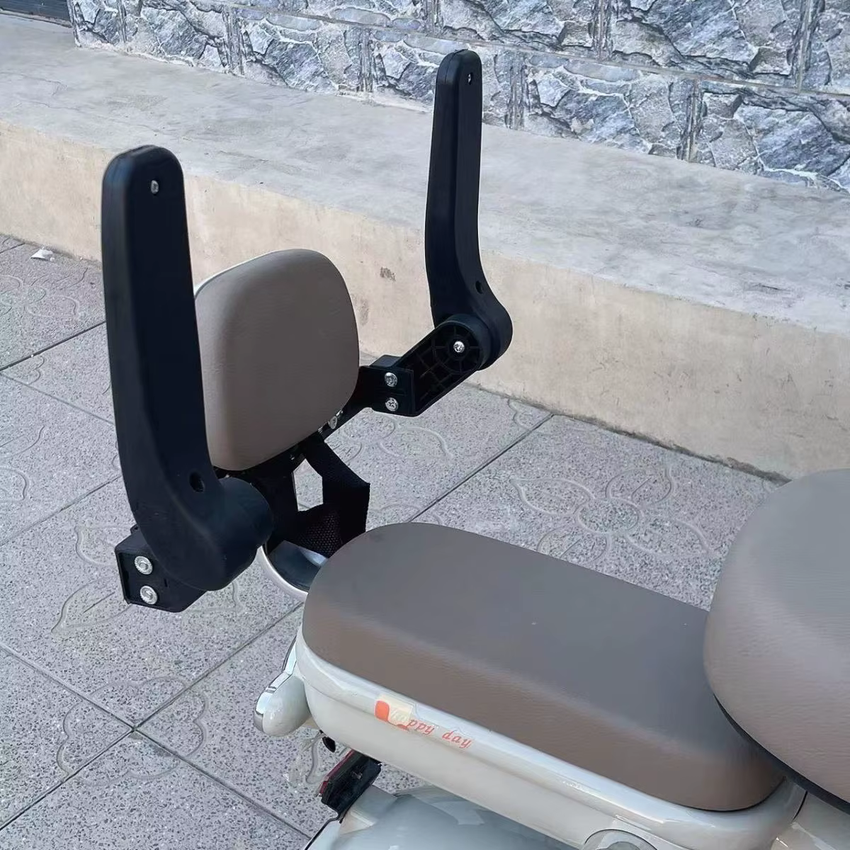 Nouveau vélo électrique pliable siège arrière pour enfants barrière de sécurité Anti-chute type de levage étanche