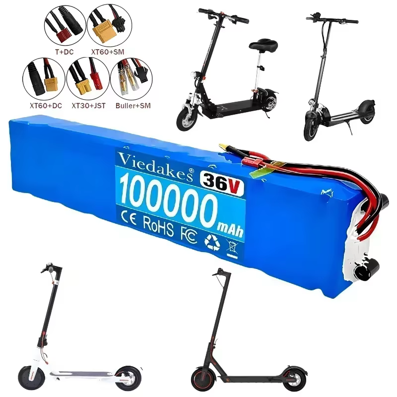 Nouvelle batterie de trottinette électrique 36V 100000mAh 10S3P 2026