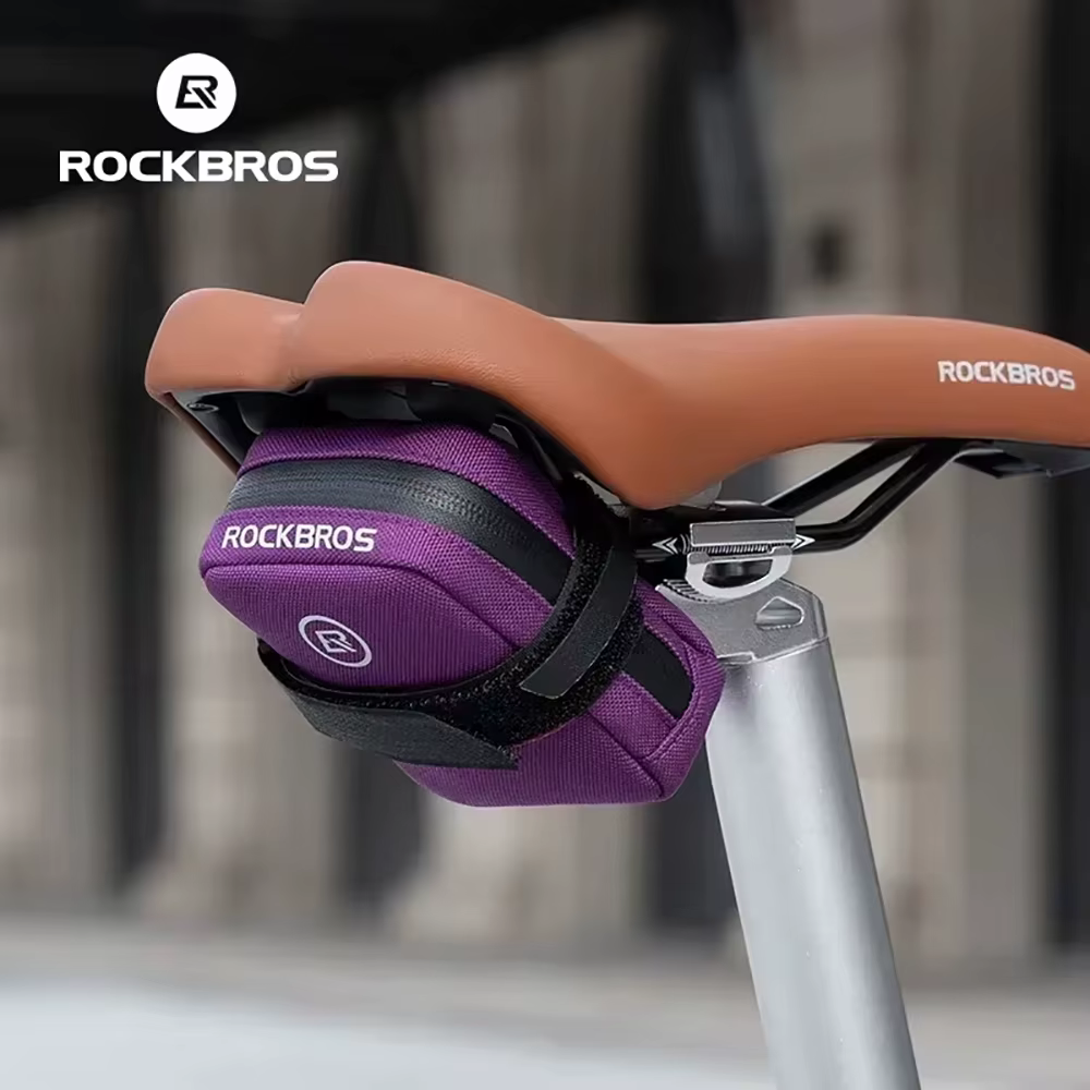  ROCKBROS Mini sac de selle de vélo léger petit sac de vélo 0