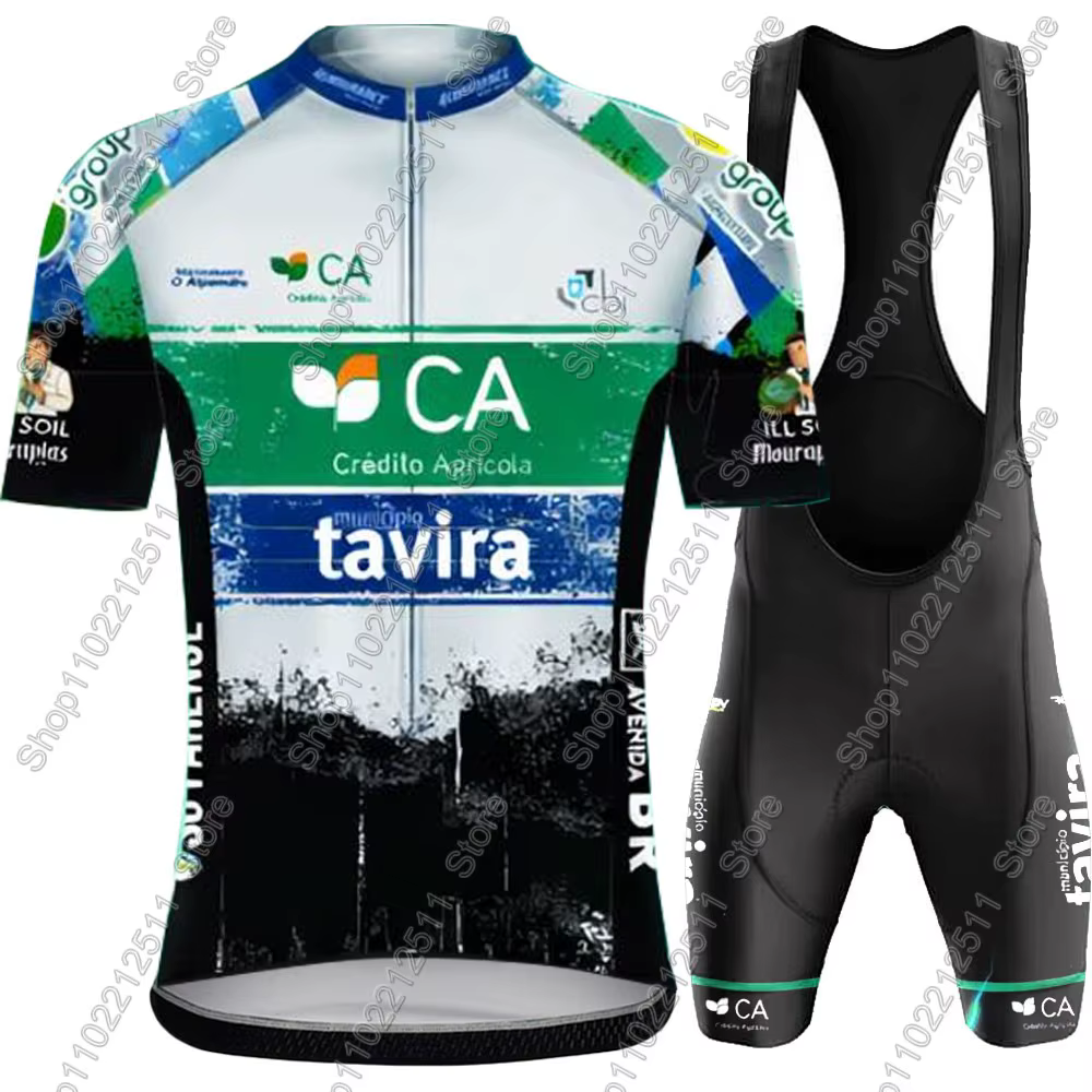 Ensemble de maillot de cyclisme Tavira Team 2026 Portugal