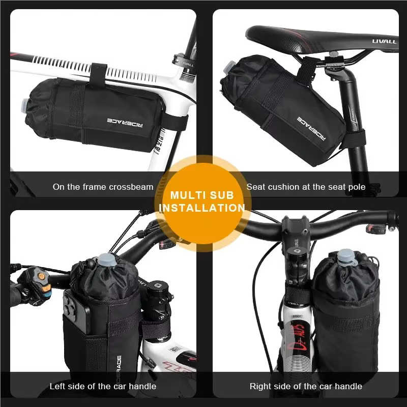 RIDERACE – pochette de porte-bouteille d'eau pour vélo