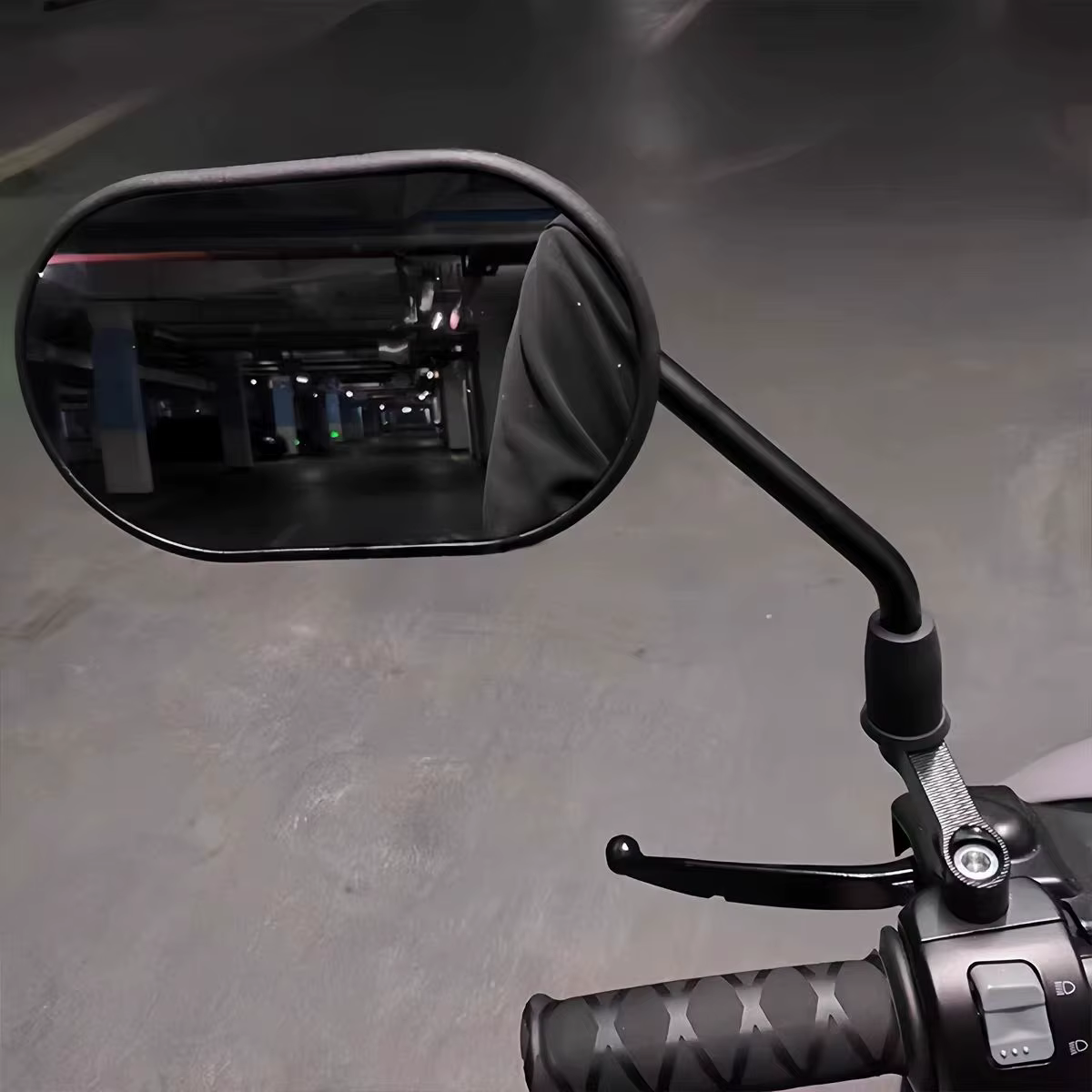 Adaptateur de fixation avant pour rétroviseur de moto et vélo électrique 10MM – Support de base étendu avec vis