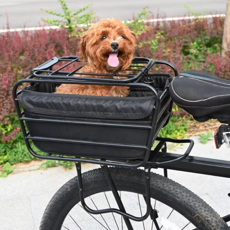 Panier de vélo 2-en-1 pour chien