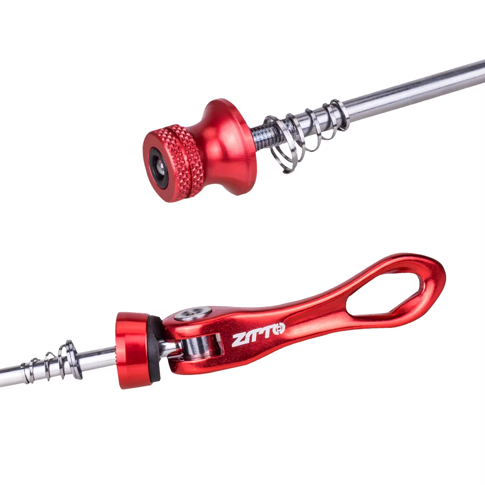 ZTTO QR vtt vélo de route moyeu de vélo levier de brochettes à dégagement rapide en alliage d'aluminium avant 100mm arrière 135mm jante roue de vélo de route de montagne