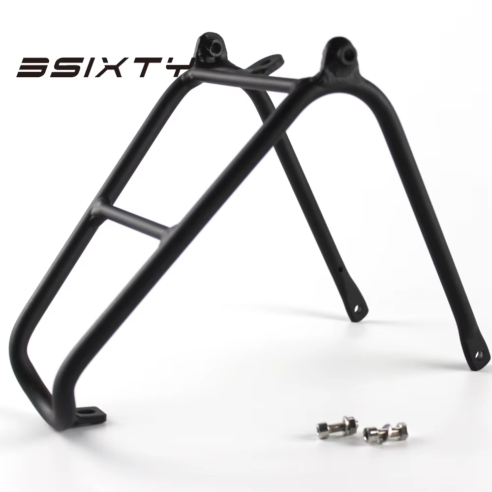 Support arrière pliant en forme de C en alliage 3sixty - Un étagère de vélo en aluminium très légère. Convient au