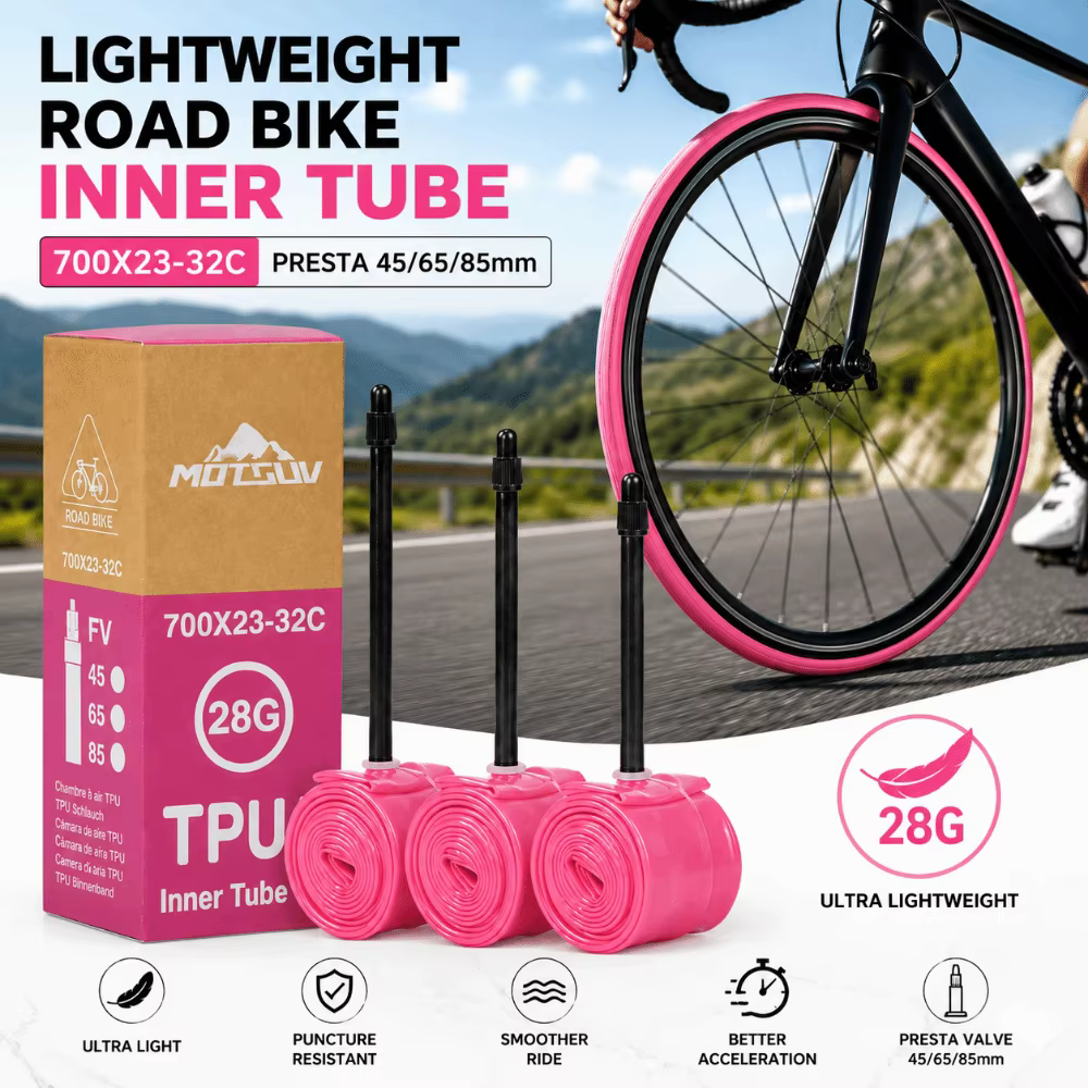 Chambre à air de vélo de route 700 X23 -32C