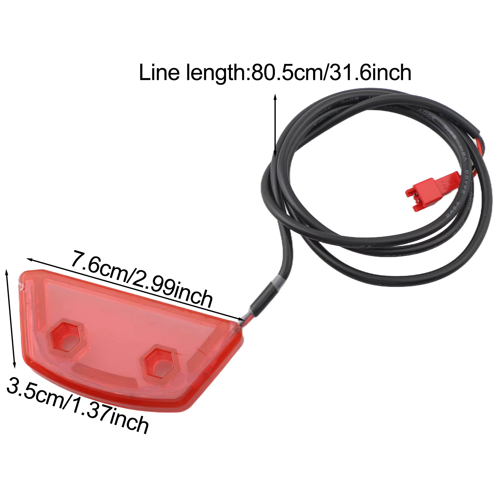 Feu arrière feu stop LED Scooters pour Kukirin G2 Max Scooter électrique feu arrière accessoire