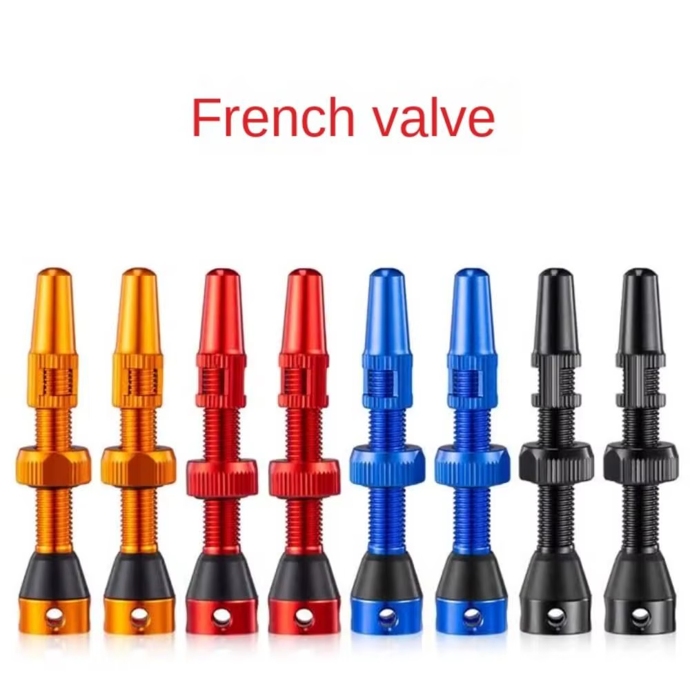 1 paire de valves de pneus Tubeless 40mm/44mm/60mm