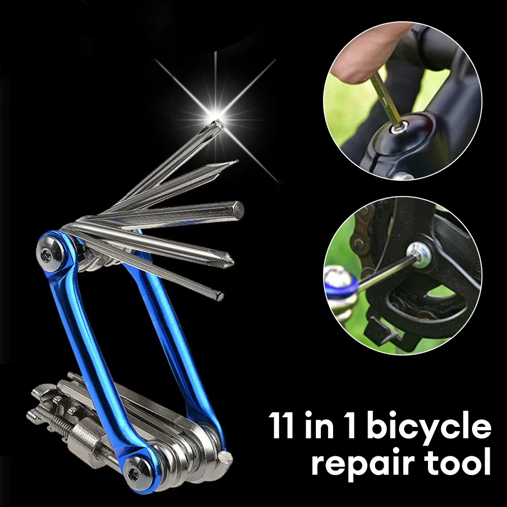 Outil de réparation de vélo 11 en 1