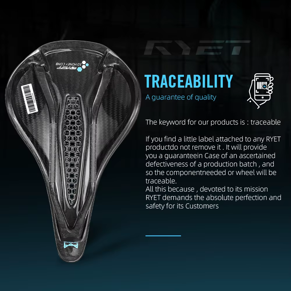 Selle de vélo en carbone imprimée en 3D
