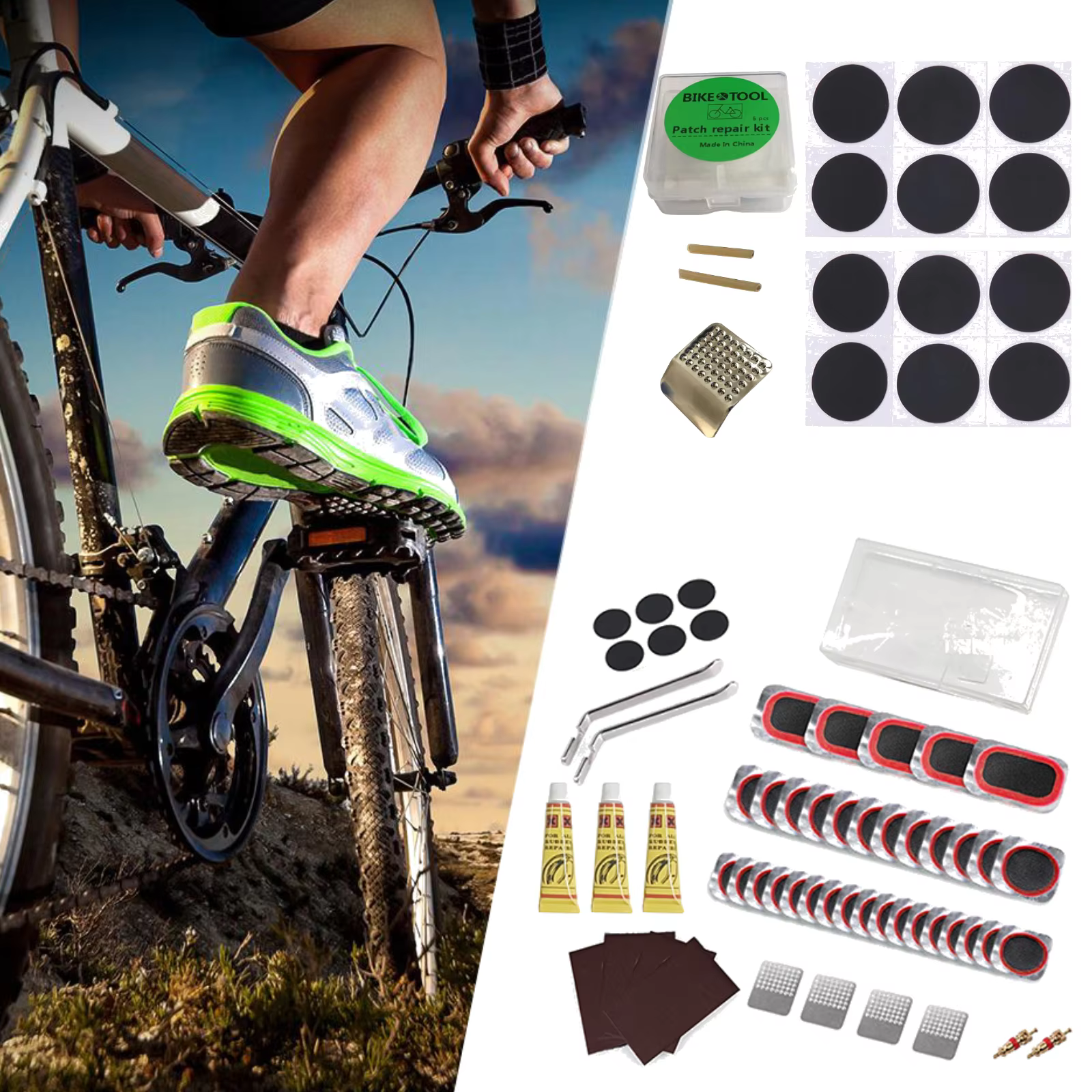 Kit de réparation de vélo