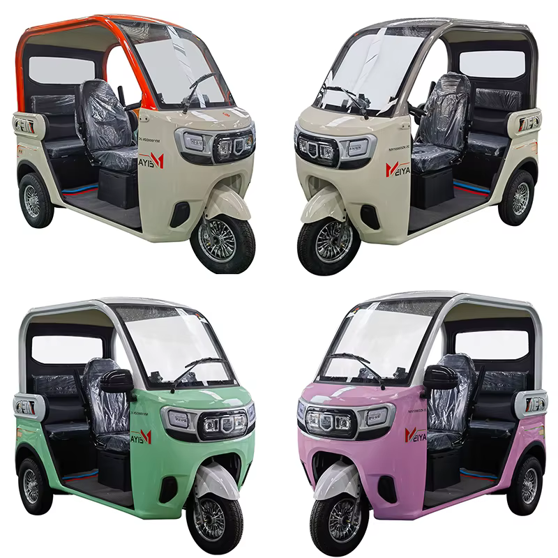 Minitype 3 places passagers adultes Trike 3 roues vélo électrique Tricycle
