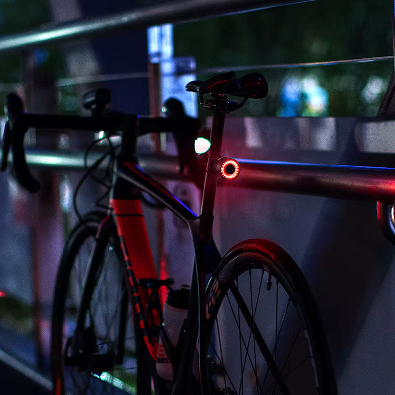 ROCKBROS frein intelligent feu arrière de vélo vtt tige de selle de route