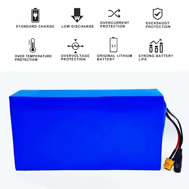 100% tout neuf Original 48V 30AH 13S6P 48V 30000 MAH 2000W intégré 50A BMS batterie de Scooter électrique