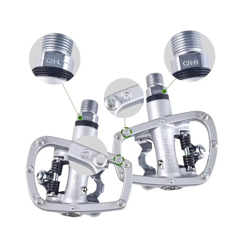 Wellgo-Pédale autobloquante pour vélo de route et de montagne R120B