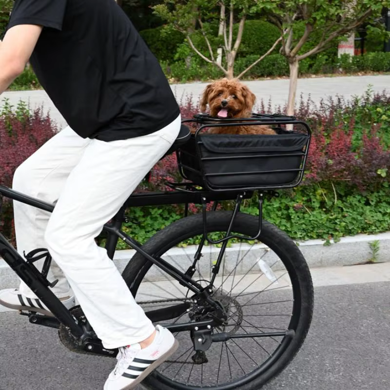 Panier de vélo 2-en-1 pour chien