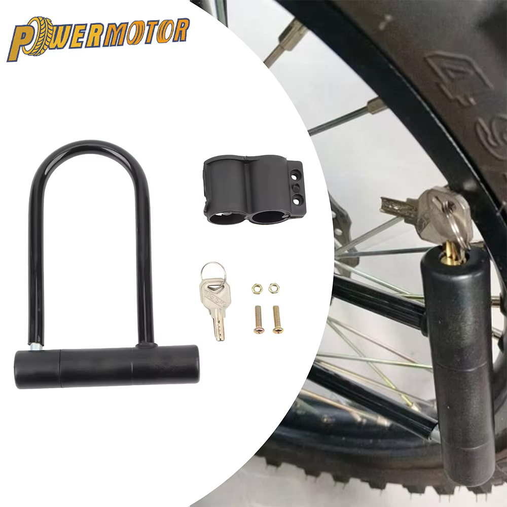 Serrure en U pour moto et vélo