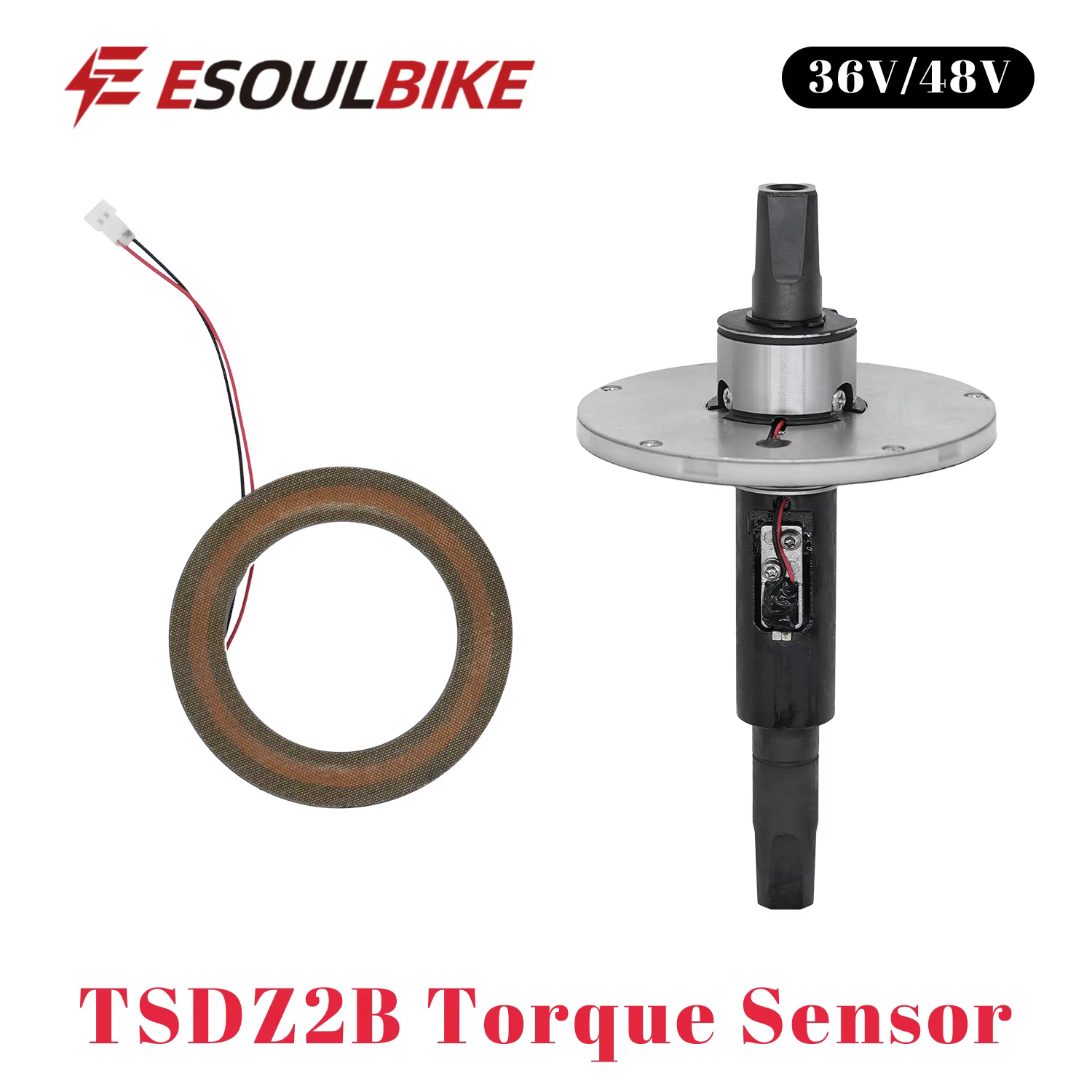 Capteur de couple pièces de vélo électrique bricolage pour 36V 48V Tongsheng moteur central kit de Conversion Ebike