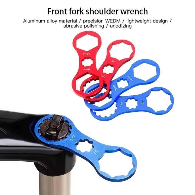 Outil de réparation de fourche avant de vélo en aluminium