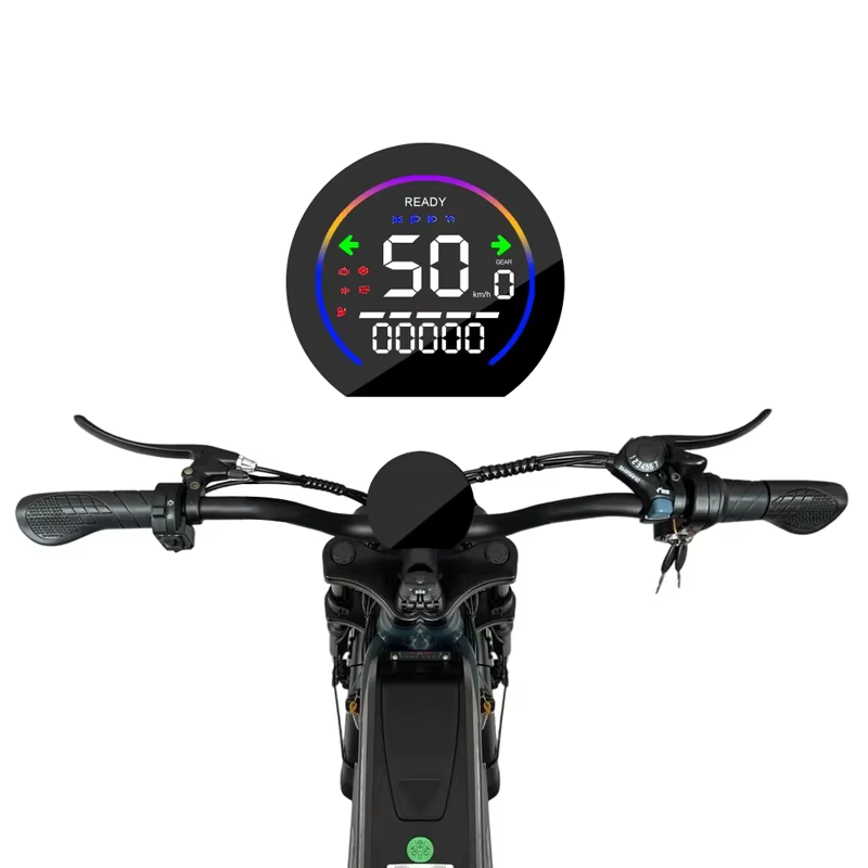 Vélo électrique 48V60Ah 1500W avec pneus larges de 20 pouces pour adultes