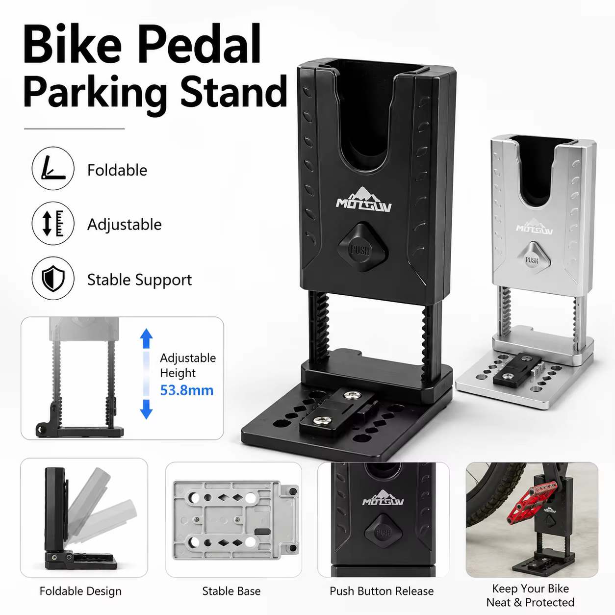 Support de stationnement pour vélo