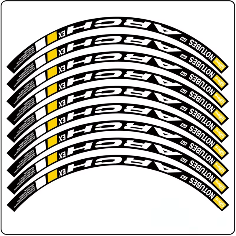Autocollant universel pour jante de vélo de route et VTT
