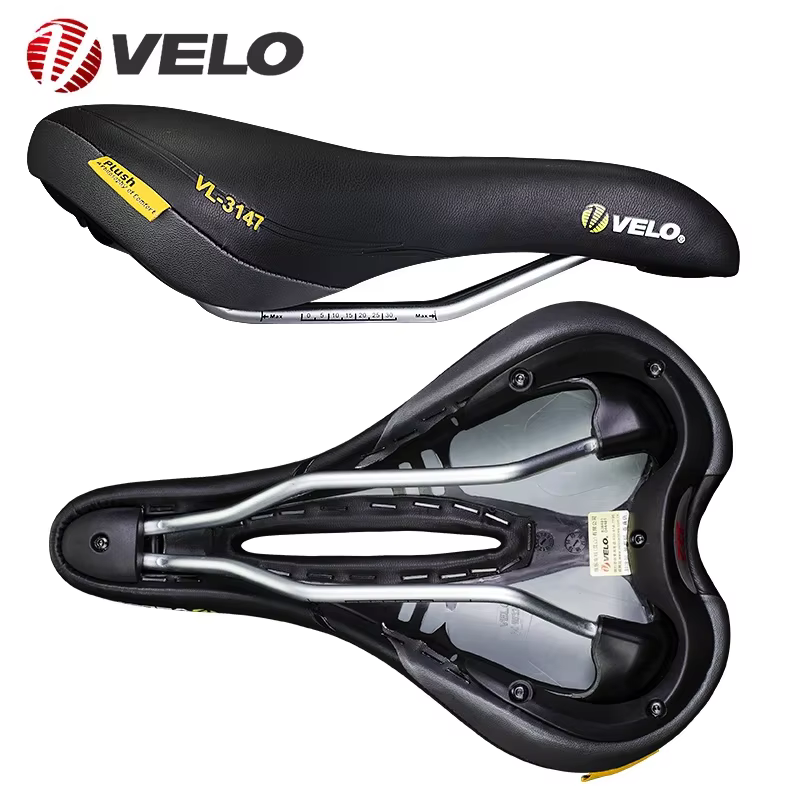 Conductrice O-Selle de vélo confortable en cuir PU