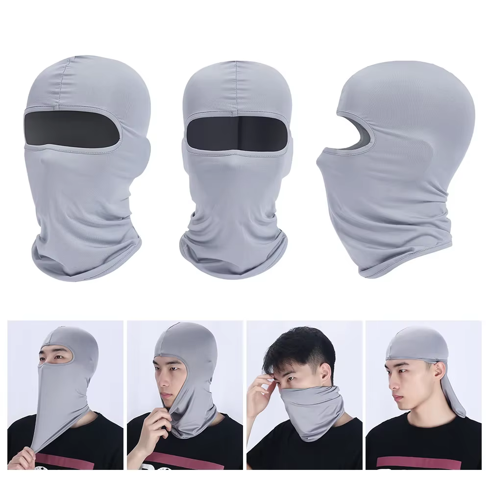 Cagoule masque complet randonnée cyclisme Camping chasse Airsoft casquette vélo couvre-tête été hommes femmes