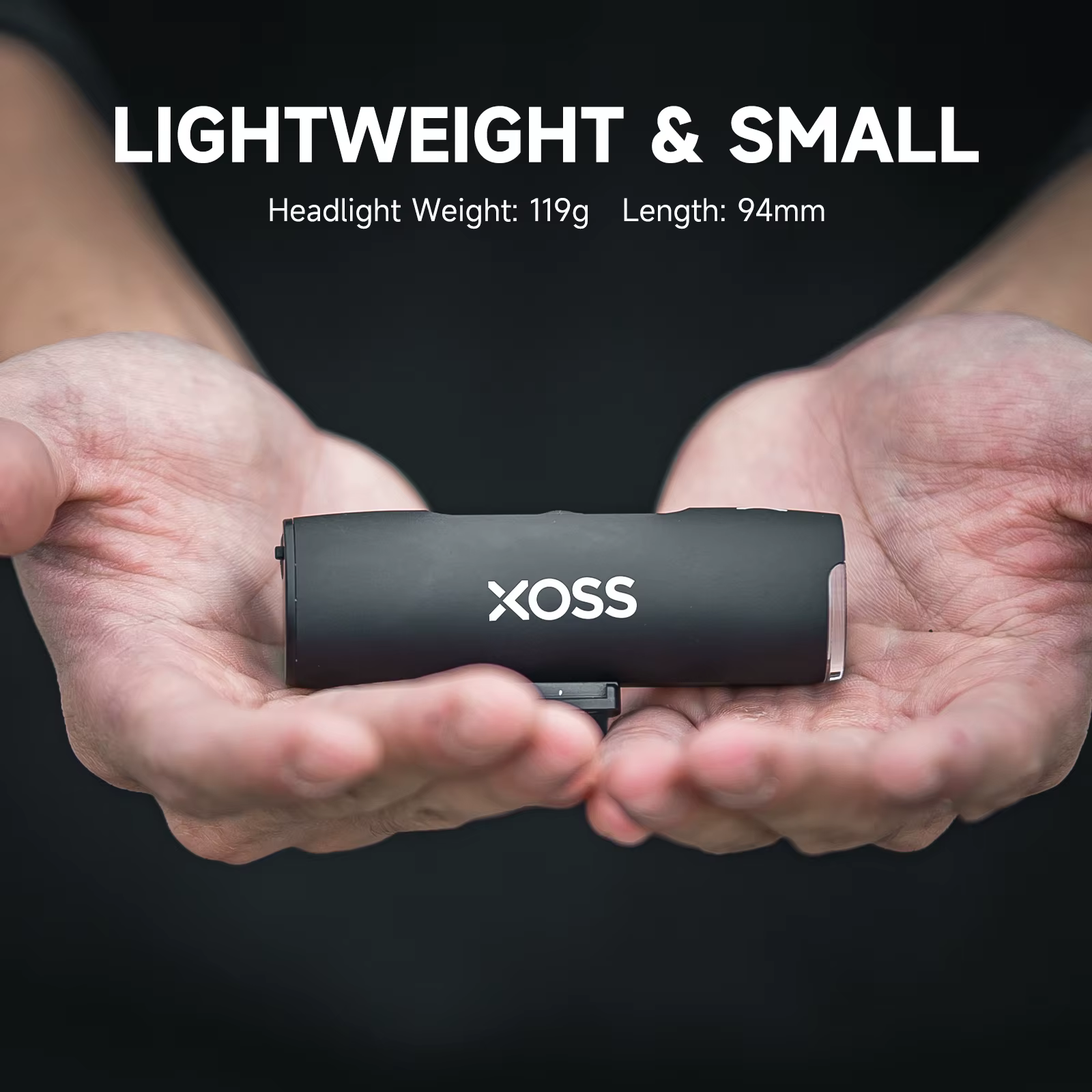 XOSS XL400 800 Lampe de vélo en aluminium