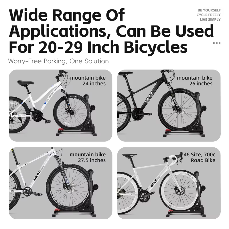 WEST BIKING – support de stationnement pliable pour vélo